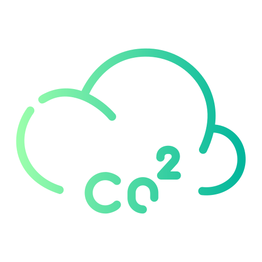 co2 Generic gradient outline icona