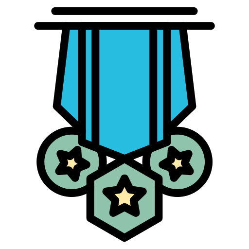 medal honoru Generic color lineal-color ikona