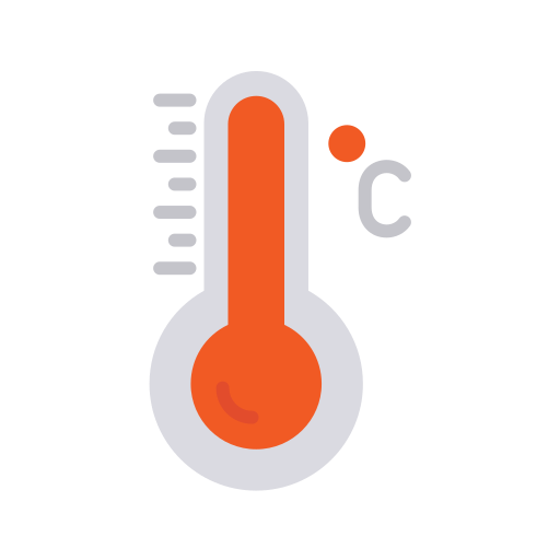 termostato Generic color fill icona