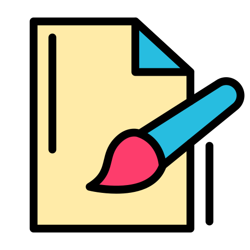 narzędzie pędzel Generic color lineal-color ikona