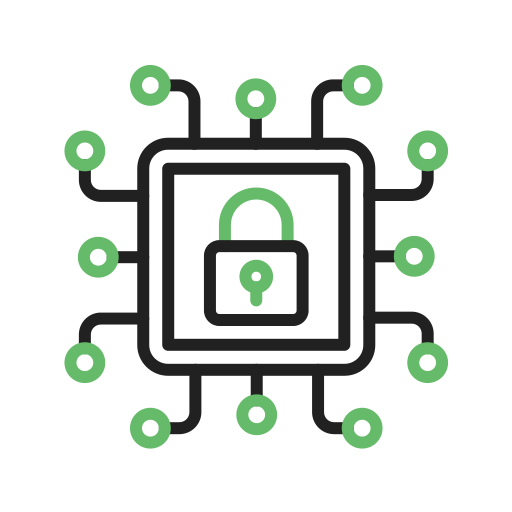Cyber security Generic color outline icon