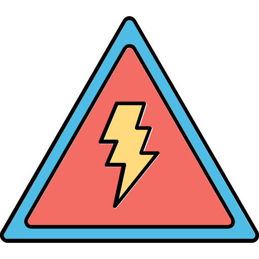ikona ostrzeżenia Generic color lineal-color ikona