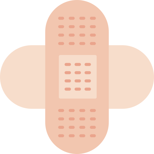 bandaże Generic color fill ikona