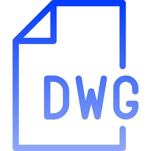 dwg Generic gradient outline icono