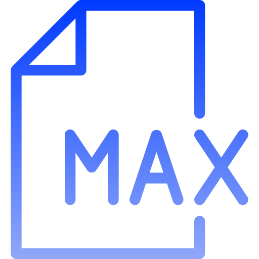 max. Generic gradient outline Icône