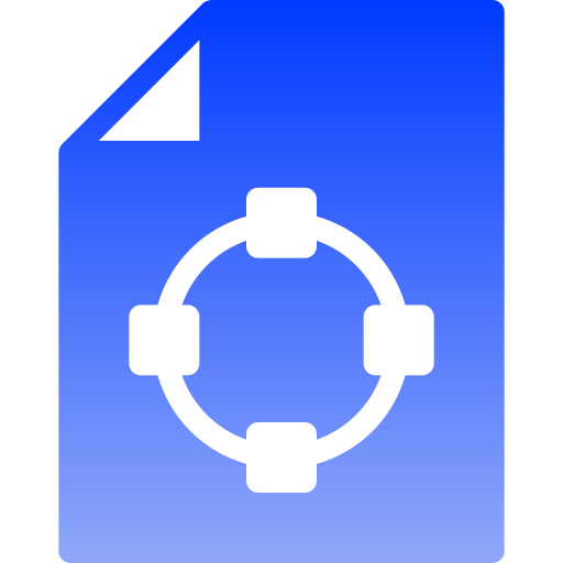 form Generic gradient fill icon