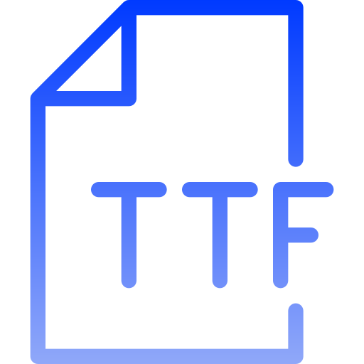 ttf Generic gradient outline icona