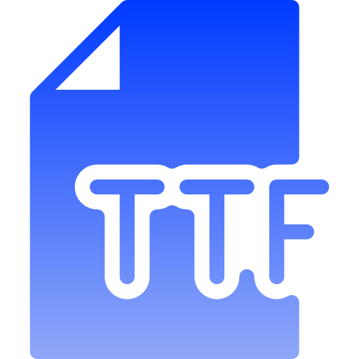 ttf Generic gradient fill icona