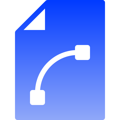 vektor Generic gradient fill icon