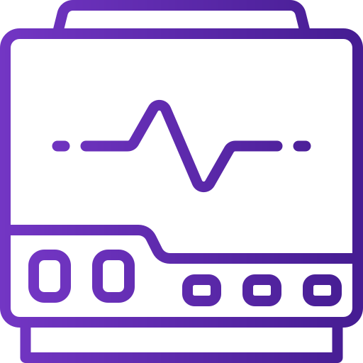 kardiogram Generic gradient outline ikona