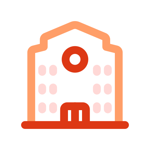 University Generic color outline icon