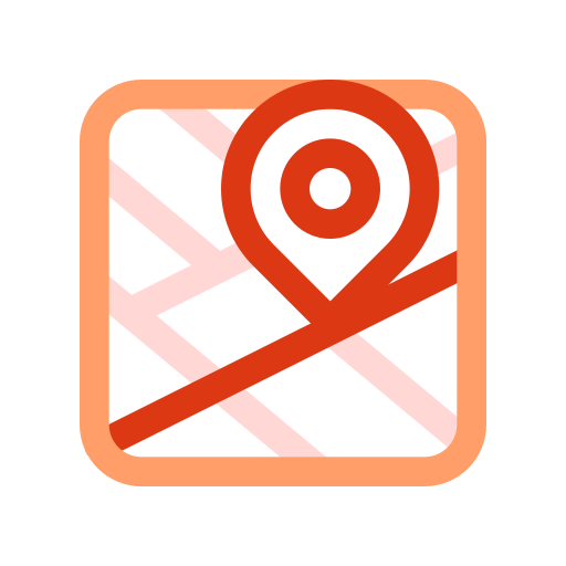 Mobile map Generic color outline icon