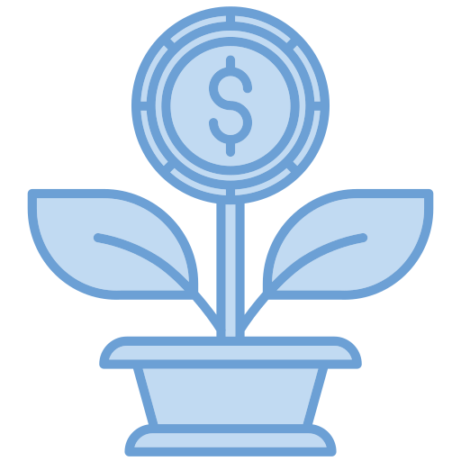 Grow money Generic color lineal-color icon