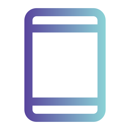 mobiel Generic gradient outline icoon