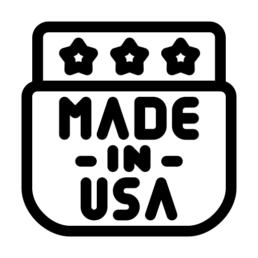 アメリカ製 Generic black outline icon