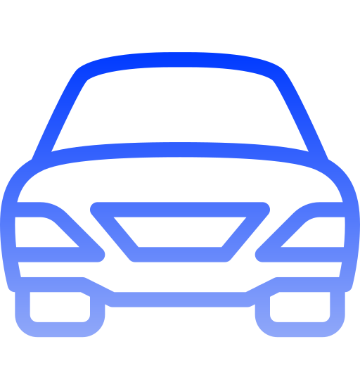 Car Generic gradient outline icon