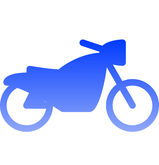 motocicleta Generic gradient fill Ícone