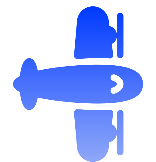 비행기 Generic gradient fill icon