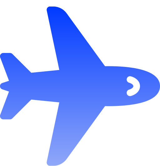 Самолет Generic gradient fill иконка