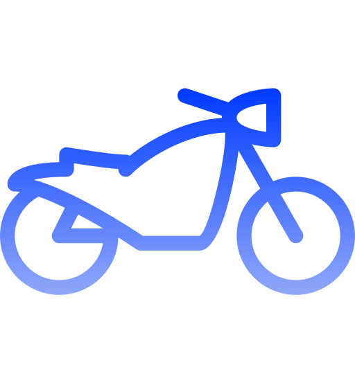 motorfiets Generic gradient outline icoon