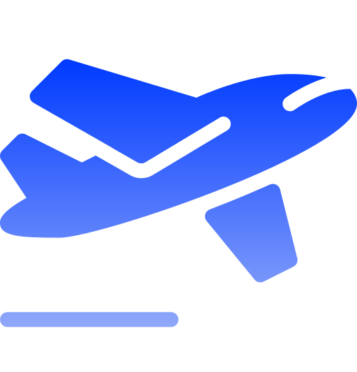 Plane Generic gradient fill icon