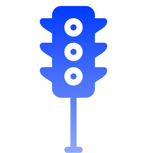 Traffic light Generic gradient fill icon