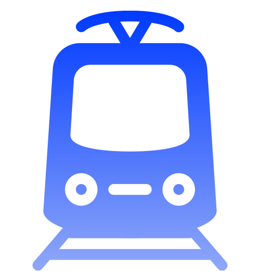 tramwajowy Generic gradient fill ikona