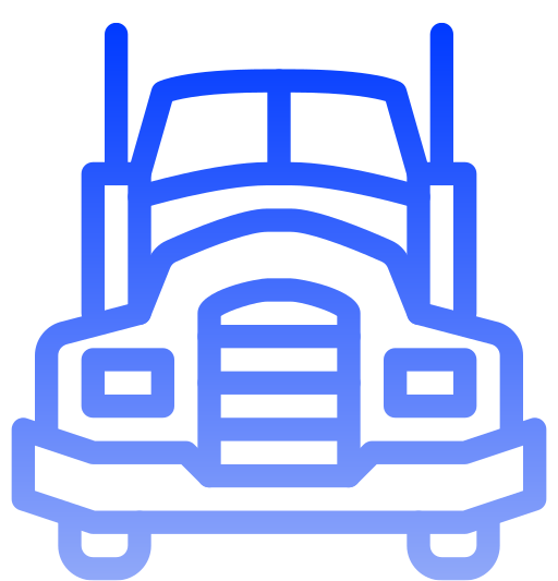 vrachtauto Generic gradient outline icoon