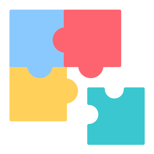 Puzzle Generic color fill icon