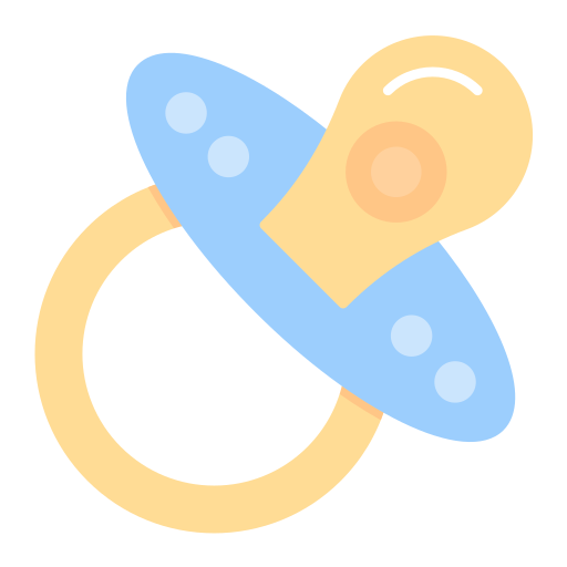 Pacifier Generic color fill icon