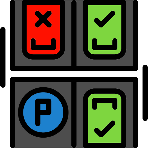 estacionamiento Generic color lineal-color icono