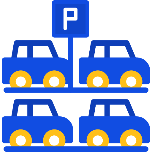 駐車場 Generic color fill icon