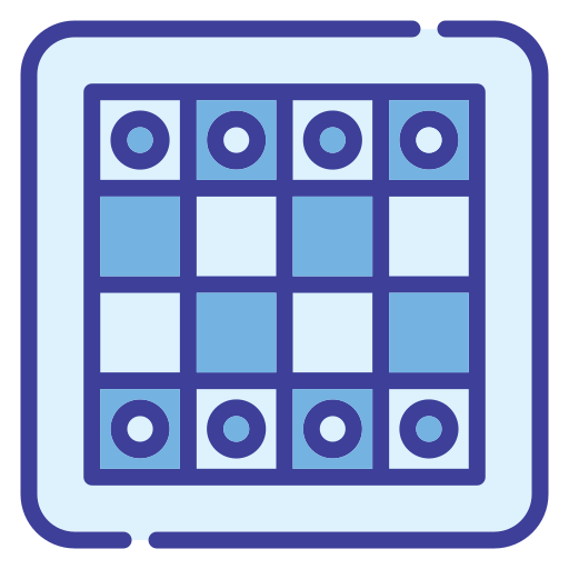 Шахматная доска Generic color lineal-color иконка