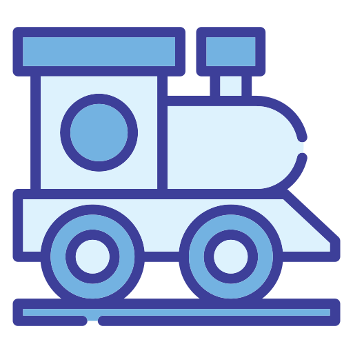 zabawkowy pociąg Generic color lineal-color ikona