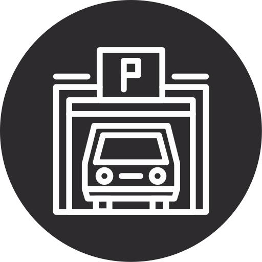 Parking Generic black fill icon