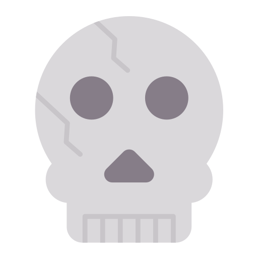 cráneo Generic color fill icono