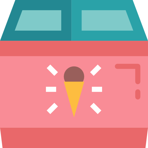 Freezer Smalllikeart Flat icon