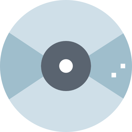 discos compactos Smalllikeart Flat icono