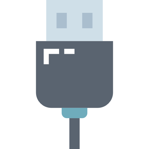 usb-kabel Smalllikeart Flat icon