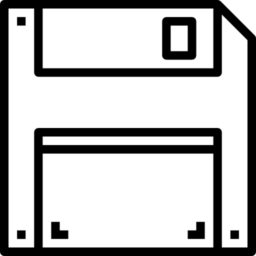 디스켓 Smalllikeart Lineal icon