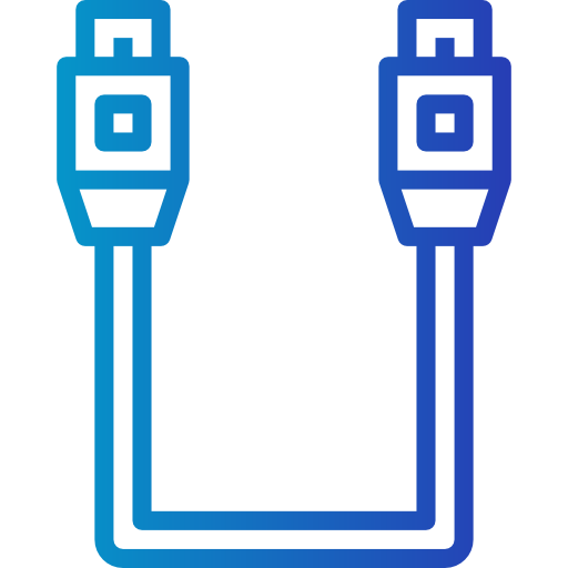 cable Smalllikeart Gradient icono