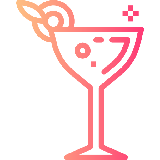 cocktail Smalllikeart Gradient icon