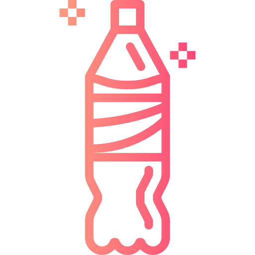 botella Smalllikeart Gradient icono