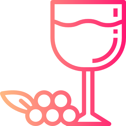 Wine Smalllikeart Gradient icon