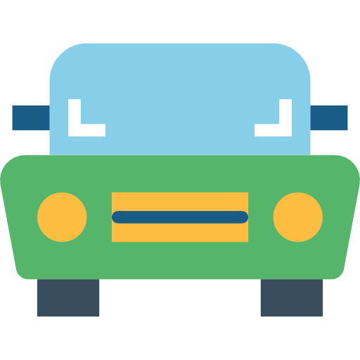 Öko-auto Smalllikeart Flat icon