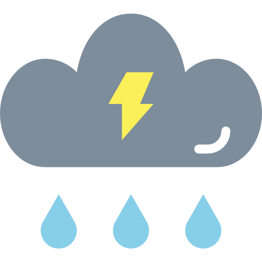 Rainy Smalllikeart Flat icon