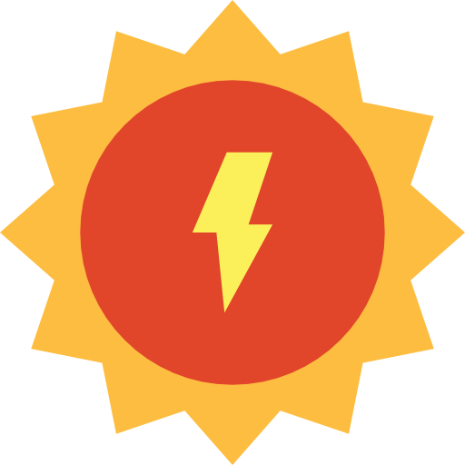 солнце Smalllikeart Flat иконка