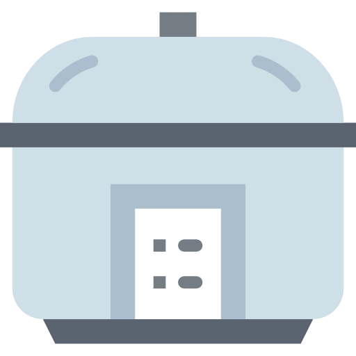 Rice cooker Smalllikeart Flat icon