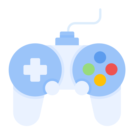 ゲームパッド Generic color fill icon