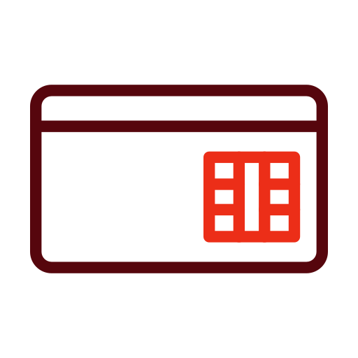 tarjeta llave Generic color outline icono